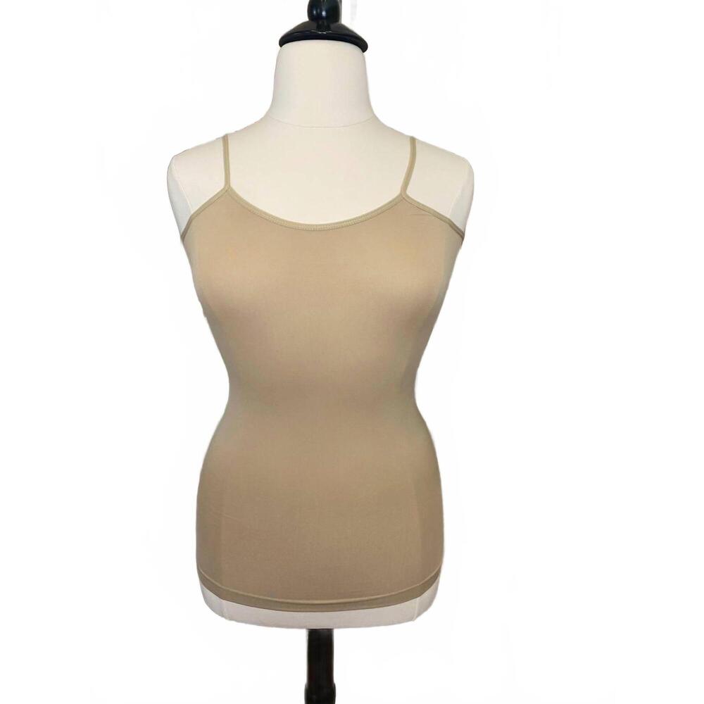 NEW MARISIMA women's goes under everything cami in nude